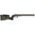 Découvrez le Ruger American FIELD STOCK en Olive Drab Vert 🌿. Parfait pour les gauchers, ce châssis en aluminium allie style et performance.